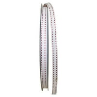 Reliant Ribbon Grosgrain Сите прилика бела седла полиестерска лента, 1800 0,37