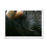 DesignArt „Зголемување на очите за борба против бикот“, Фарма куќа, врамена уметничка печатење