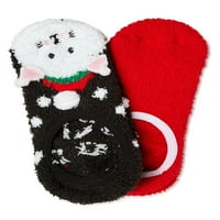 Cosенски празнични мачки пријатни чорапи, 2-парови