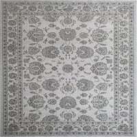 Космолизирање од страна на Космополит Хелена Hz20a ПЕВЕРСКИ Транзициски гроздобер сива област килим, 5'x7 '