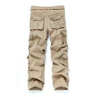 возидаоке карго панталони за мажи машка мода обичен памук мулти-џеб на отворено работа панталони товар долги панталони