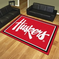 Небраска Хукерс 8'x10 'килим