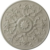 33 OD 3 4 P Версајски тавански медалјон, рачно насликан бисер бел
