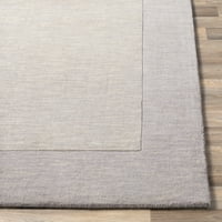 Уметнички ткајачи Foxcroft Taupe Modern 2'6 8 'килим во областа