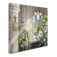Трговска марка ликовна уметност „црковно цвеќе“ платно уметност од студиото МекНил