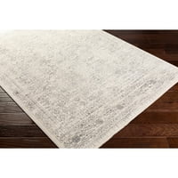Уметнички ткајачи Роми Дамаск област килим, светло сива, 5'3 7'1