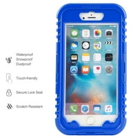 Премиум водоотпорен запечатен случај за Apple iPhone Plus Plus со пластичен капак на екранот