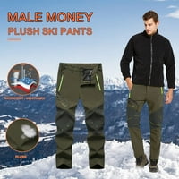 Водоотпорни Панталони За Кампување Панталони Пешачење На Отворено Топли Мажи Ветроупорни Машки Панталони